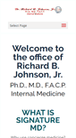 Mobile Screenshot of drrjohnson.com